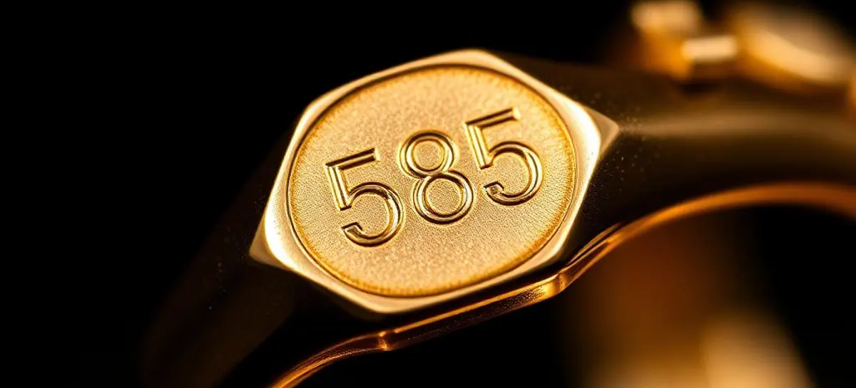 Gouden sieraden worden onderzocht voor een taxatie in Amsterdam